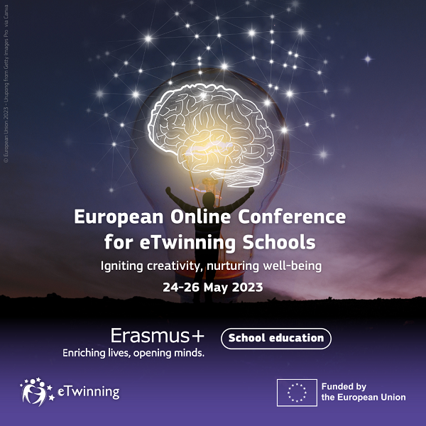 Conferencia europea en línea de eTwinning Schools, 24 de mayo a las 15:15
